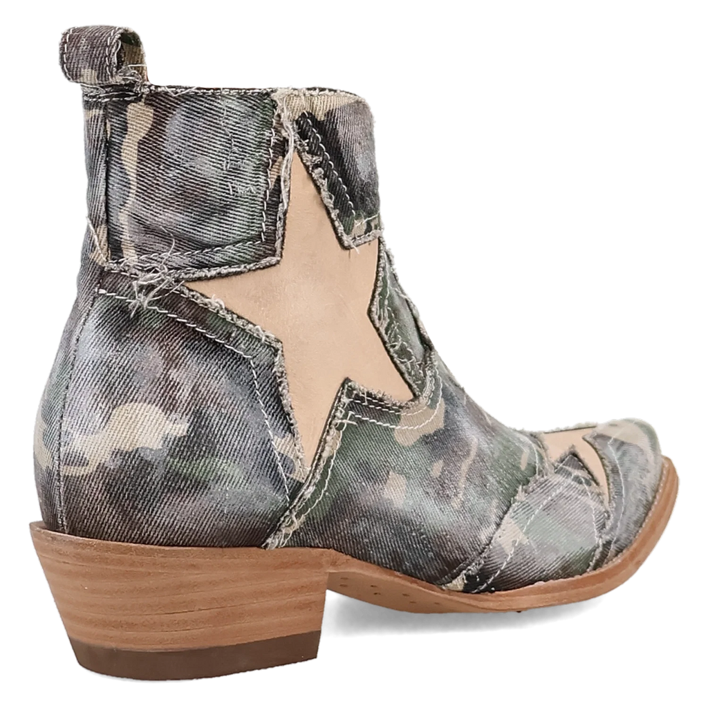 Dan Post Stardust - Women's Denim Cowgirl Booties