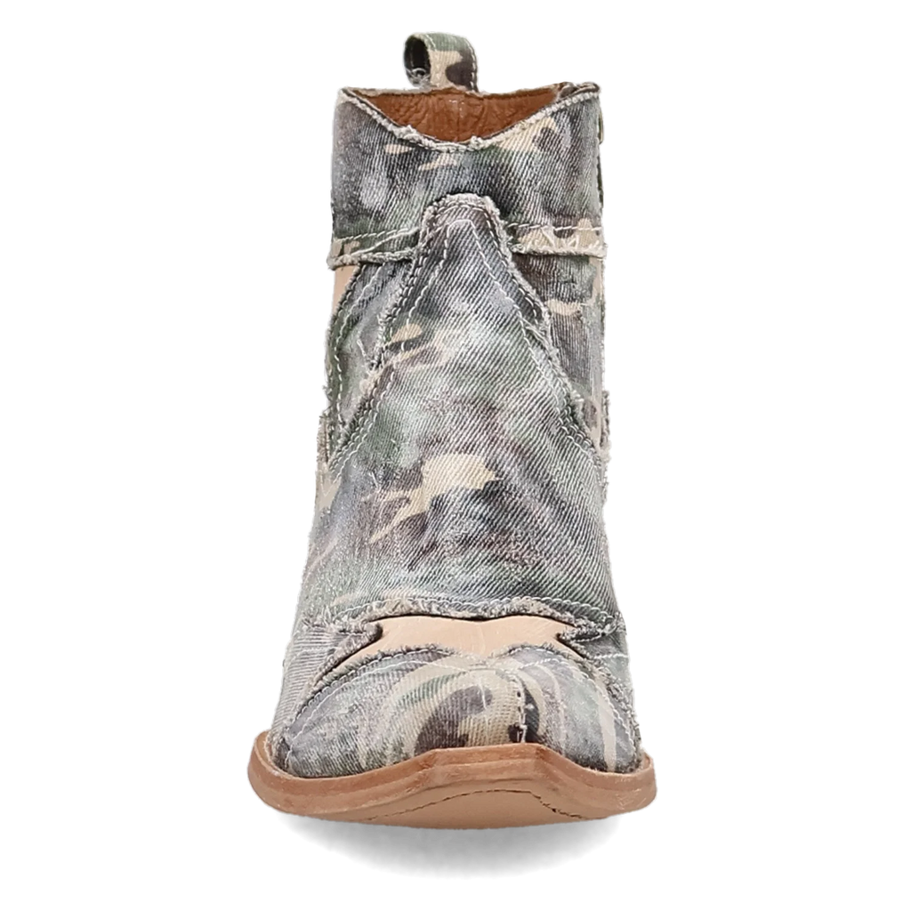 Dan Post Stardust - Women's Denim Cowgirl Booties