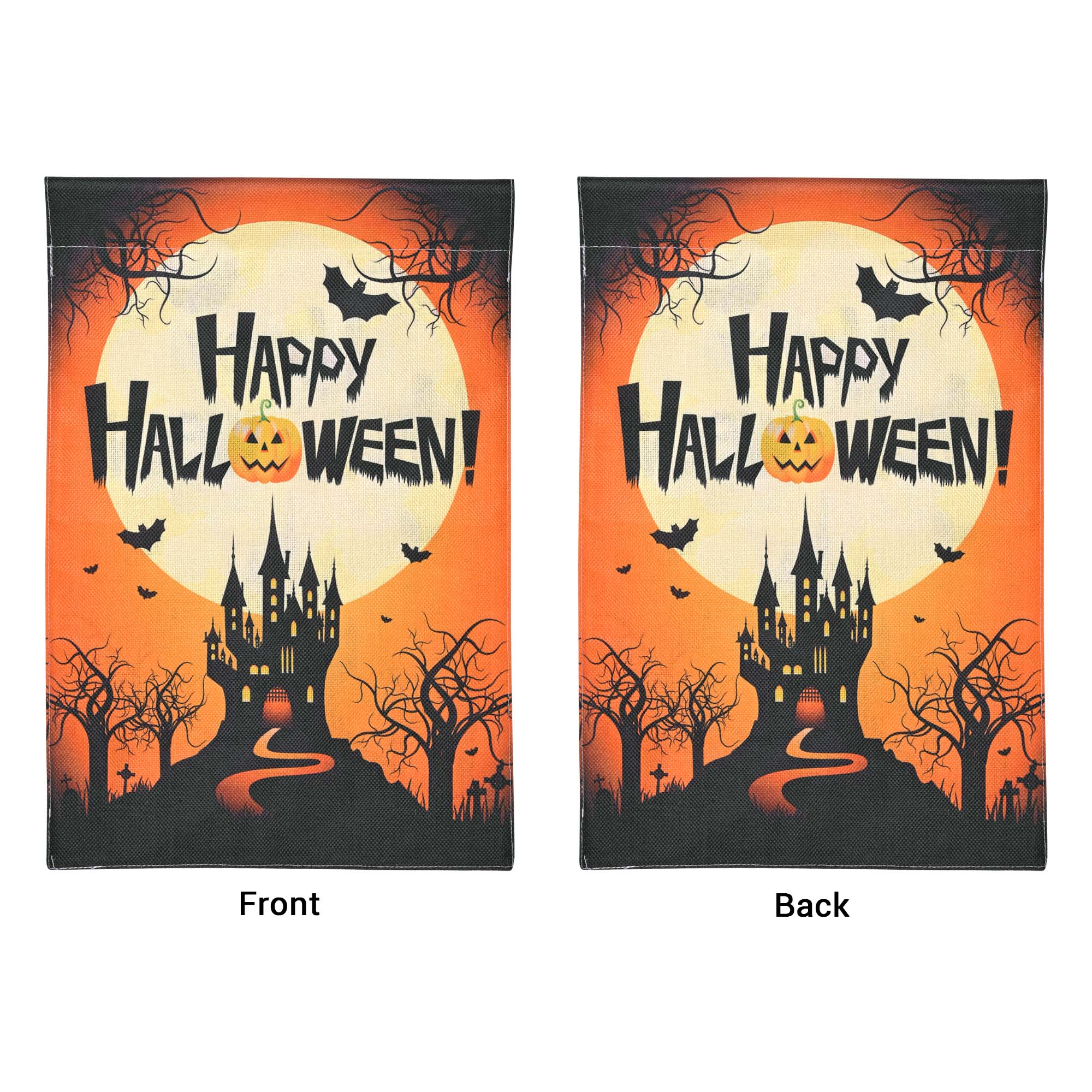 Halloween Decoration Props Pumpkin Pattern Garden Flag