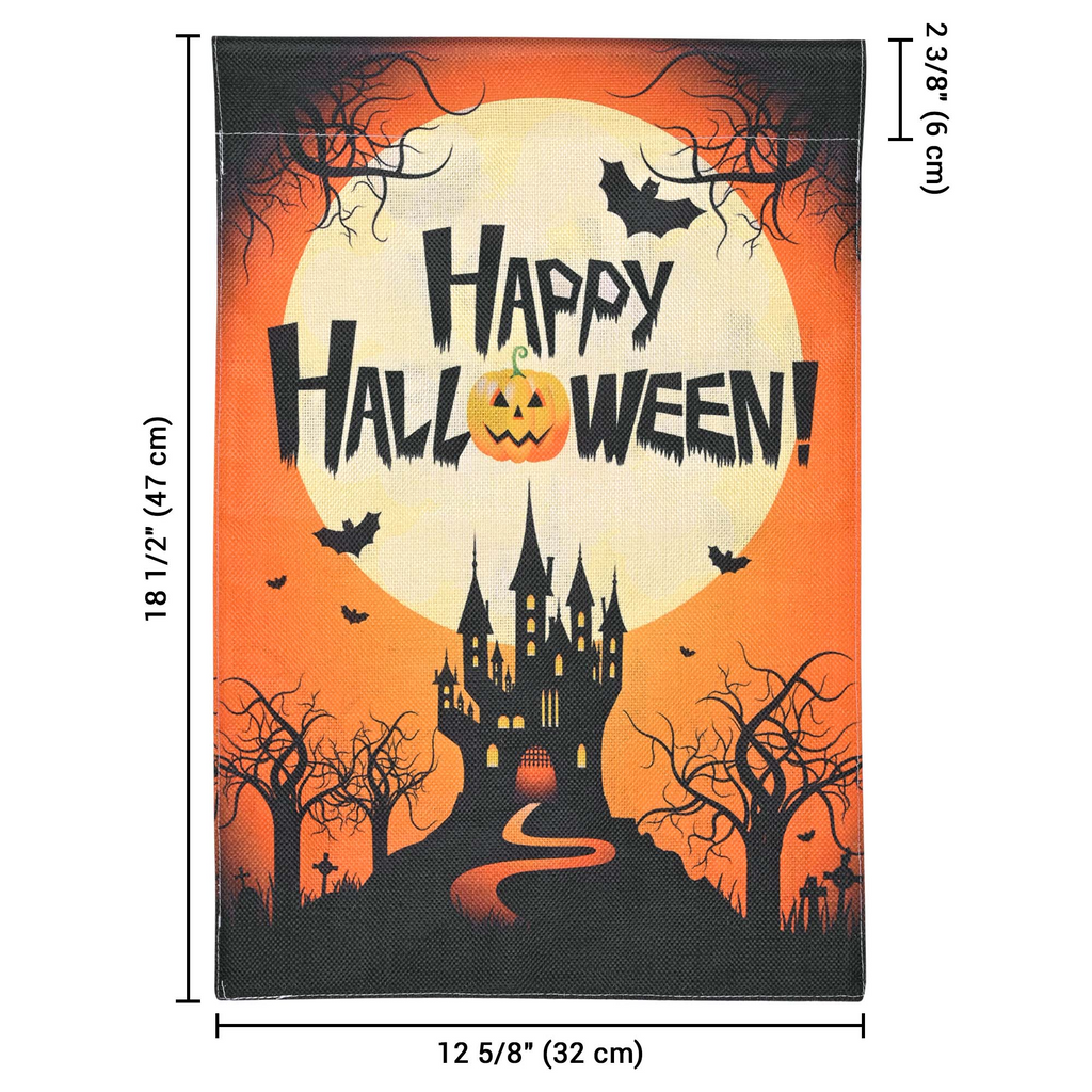 Halloween Decoration Props Pumpkin Pattern Garden Flag