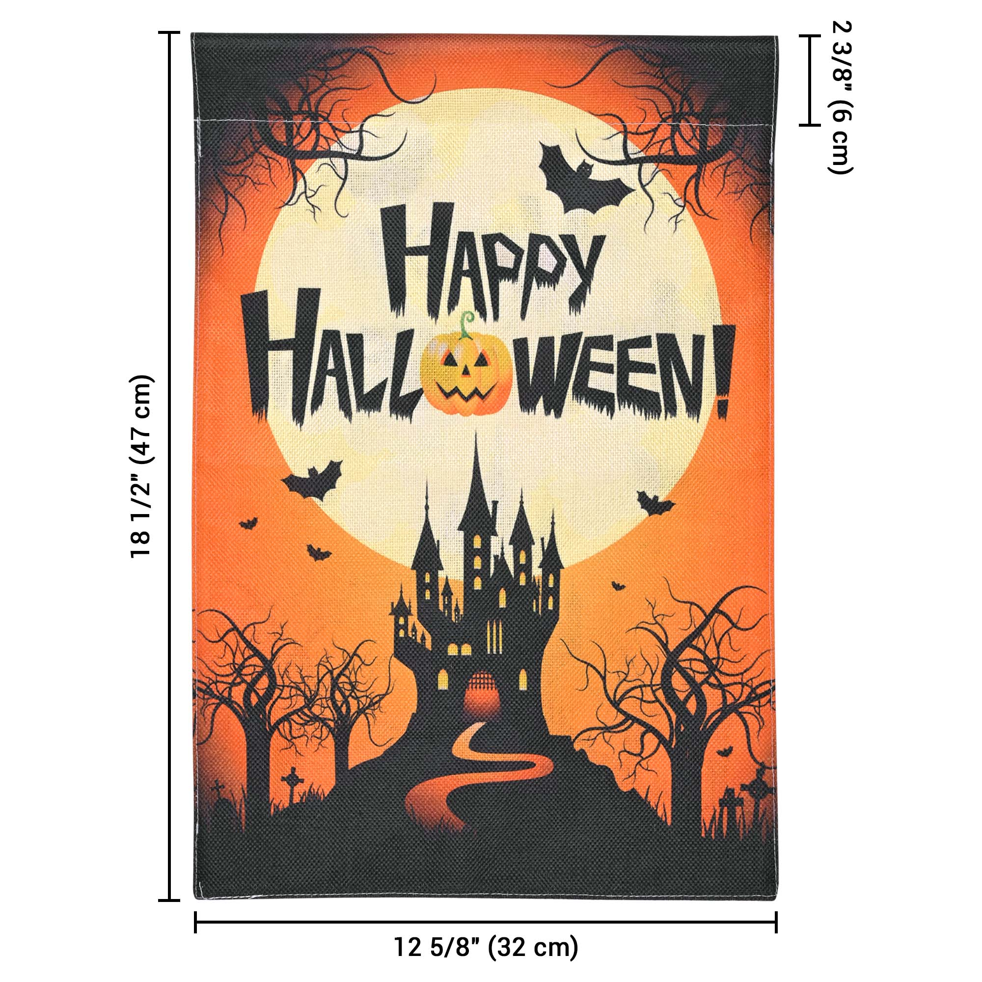 Halloween Decoration Props Pumpkin Pattern Garden Flag