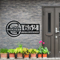 Split Letter Address Sign