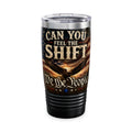 Can You Feel The Shift Ringneck Tumbler – 20oz Patriotic Eagle Travel Mug